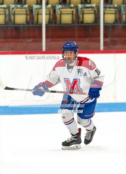 Thumbnail 3 in Culver Academies vs Mount St. Charles Academy (Prep Hockey Conference Showcase) photogallery.