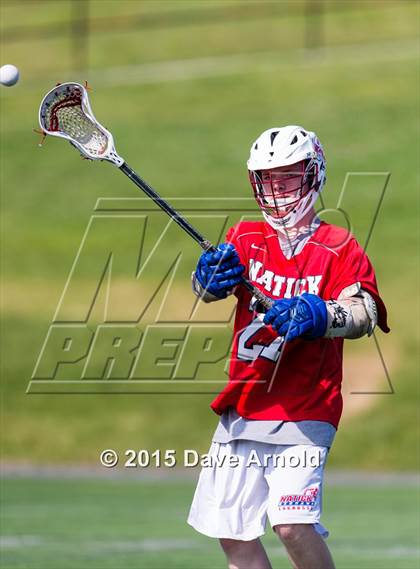Thumbnail 3 in Natick @ Needham (MIAA Division 1 South 1st Round) photogallery.