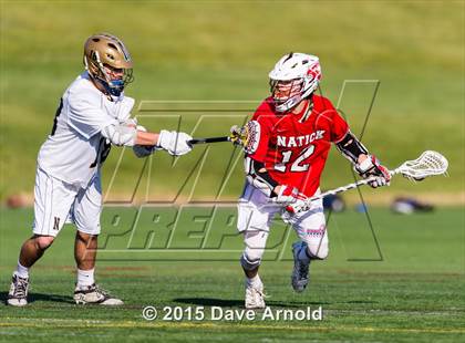 Thumbnail 3 in Natick @ Needham (MIAA Division 1 South 1st Round) photogallery.