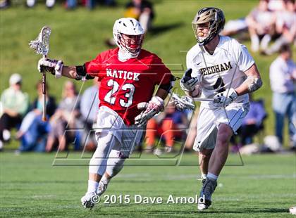 Thumbnail 1 in Natick @ Needham (MIAA Division 1 South 1st Round) photogallery.