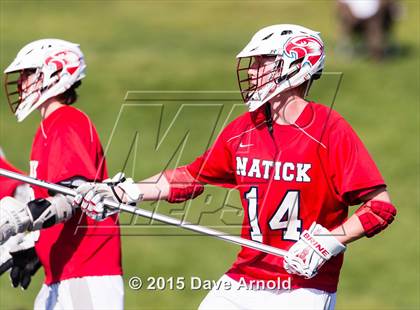 Thumbnail 3 in Natick @ Needham (MIAA Division 1 South 1st Round) photogallery.