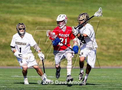 Thumbnail 2 in Natick @ Needham (MIAA Division 1 South 1st Round) photogallery.
