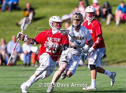 Thumbnail 2 in Natick @ Needham (MIAA Division 1 South 1st Round) photogallery.