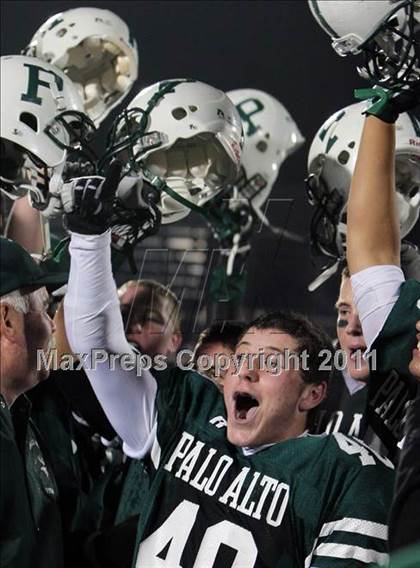 Thumbnail 1 in Valley Christian vs. Palo Alto (CIF CCS Open Division Final) photogallery.