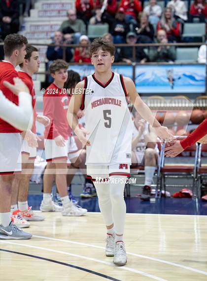Thumbnail 3 in Schuylerville vs. Mechanicville (NYSPHSAA Section 2B Semifinal) photogallery.