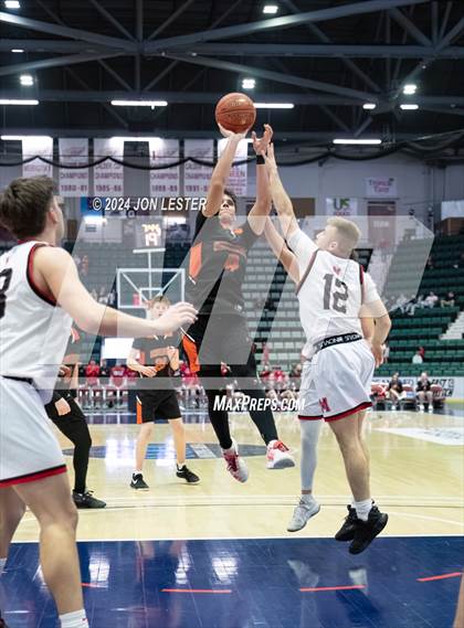 Thumbnail 3 in Schuylerville vs. Mechanicville (NYSPHSAA Section 2B Semifinal) photogallery.