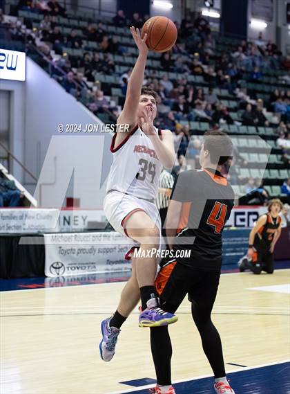 Thumbnail 3 in Schuylerville vs. Mechanicville (NYSPHSAA Section 2B Semifinal) photogallery.