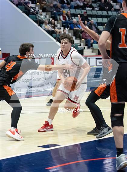 Thumbnail 2 in Schuylerville vs. Mechanicville (NYSPHSAA Section 2B Semifinal) photogallery.