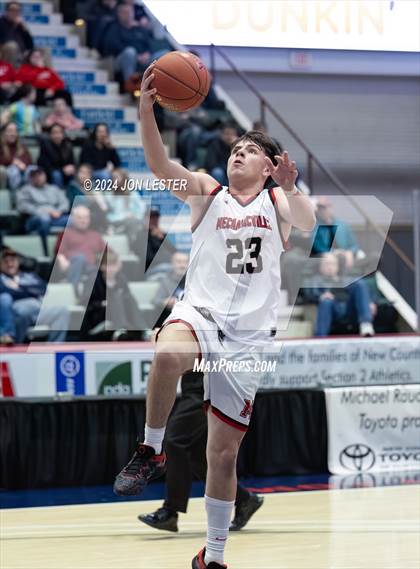 Thumbnail 2 in Schuylerville vs. Mechanicville (NYSPHSAA Section 2B Semifinal) photogallery.