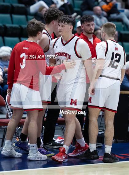 Thumbnail 3 in Schuylerville vs. Mechanicville (NYSPHSAA Section 2B Semifinal) photogallery.