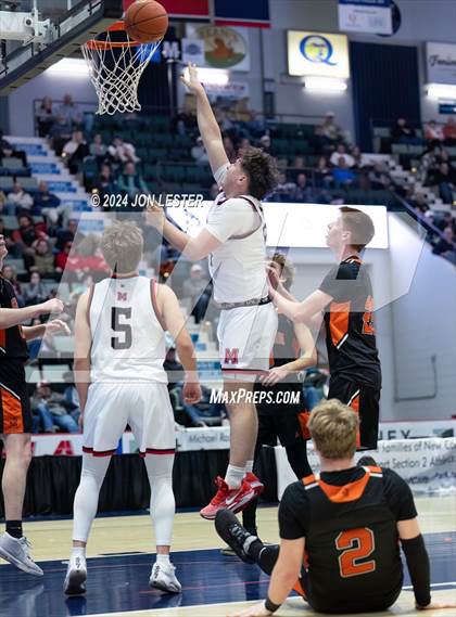 Thumbnail 3 in Schuylerville vs. Mechanicville (NYSPHSAA Section 2B Semifinal) photogallery.