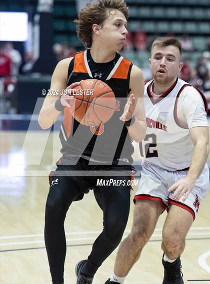 Thumbnail 1 in Schuylerville vs. Mechanicville (NYSPHSAA Section 2B Semifinal) photogallery.
