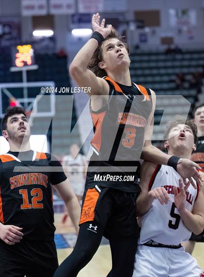 Thumbnail 2 in Schuylerville vs. Mechanicville (NYSPHSAA Section 2B Semifinal) photogallery.