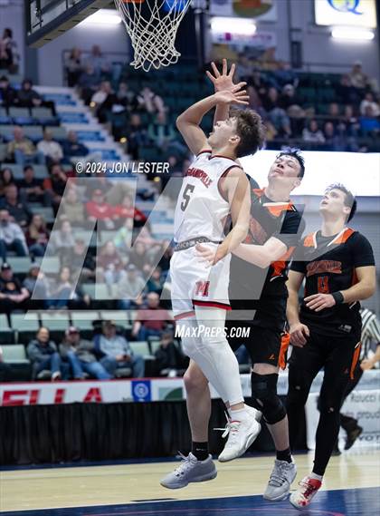 Thumbnail 2 in Schuylerville vs. Mechanicville (NYSPHSAA Section 2B Semifinal) photogallery.