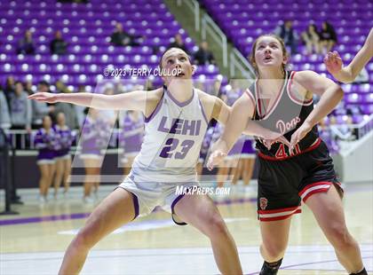 Thumbnail 3 in Lehi vs. Spanish Fork (UHSAA 5A Quarterfinal) photogallery.