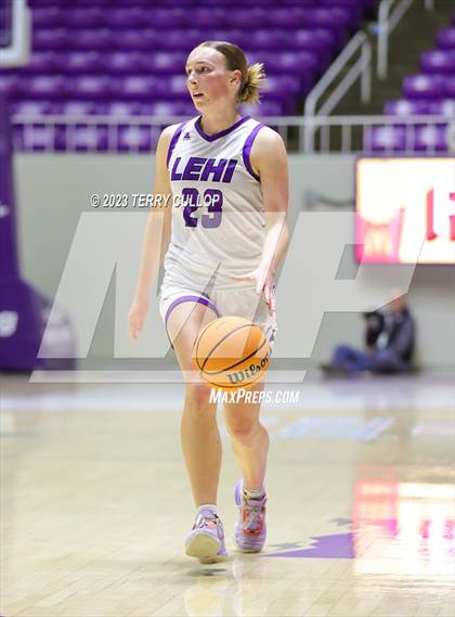 Thumbnail 3 in Lehi vs. Spanish Fork (UHSAA 5A Quarterfinal) photogallery.