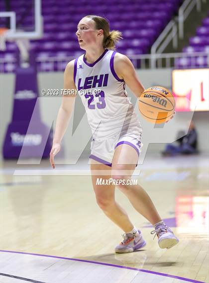 Thumbnail 3 in Lehi vs. Spanish Fork (UHSAA 5A Quarterfinal) photogallery.