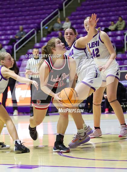 Thumbnail 2 in Lehi vs. Spanish Fork (UHSAA 5A Quarterfinal) photogallery.