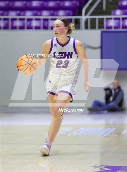 Thumbnail 1 in Lehi vs. Spanish Fork (UHSAA 5A Quarterfinal) photogallery.