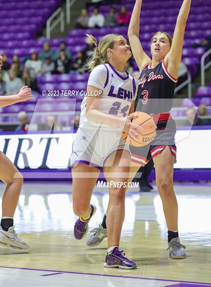 Thumbnail 1 in Lehi vs. Spanish Fork (UHSAA 5A Quarterfinal) photogallery.