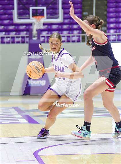 Thumbnail 3 in Lehi vs. Spanish Fork (UHSAA 5A Quarterfinal) photogallery.