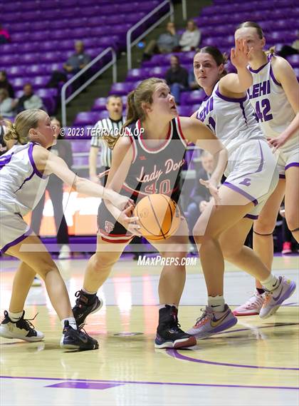 Thumbnail 1 in Lehi vs. Spanish Fork (UHSAA 5A Quarterfinal) photogallery.