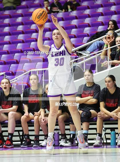 Thumbnail 2 in Lehi vs. Spanish Fork (UHSAA 5A Quarterfinal) photogallery.