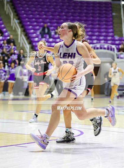Thumbnail 2 in Lehi vs. Spanish Fork (UHSAA 5A Quarterfinal) photogallery.