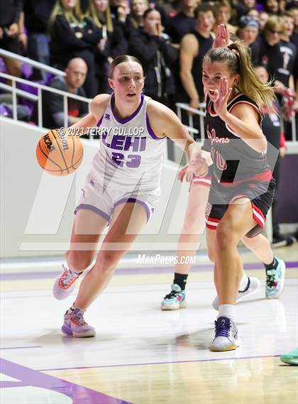 Thumbnail 1 in Lehi vs. Spanish Fork (UHSAA 5A Quarterfinal) photogallery.