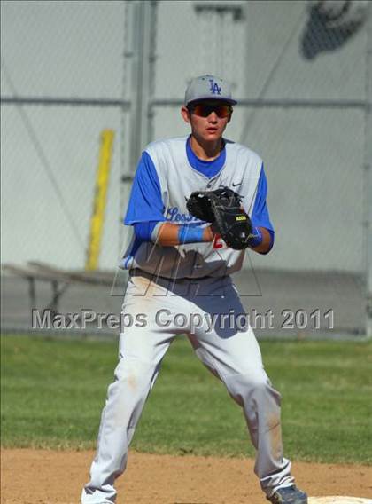 Thumbnail 3 in Los Alamitos @ Hart (CIF SS Playoffs) photogallery.