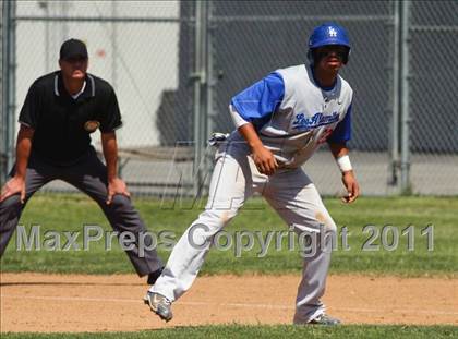 Thumbnail 1 in Los Alamitos @ Hart (CIF SS Playoffs) photogallery.