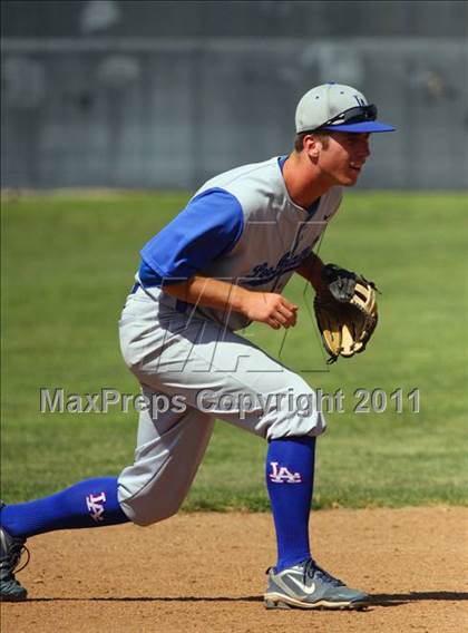 Thumbnail 1 in Los Alamitos @ Hart (CIF SS Playoffs) photogallery.