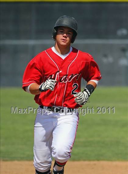 Thumbnail 1 in Los Alamitos @ Hart (CIF SS Playoffs) photogallery.