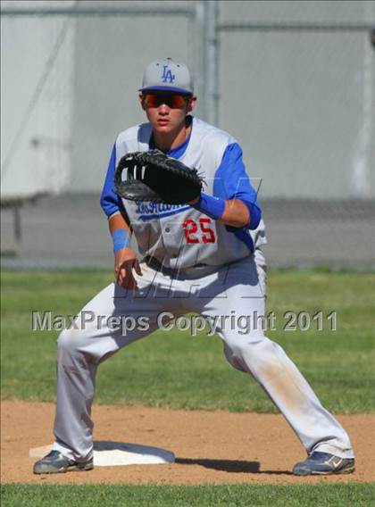 Thumbnail 3 in Los Alamitos @ Hart (CIF SS Playoffs) photogallery.