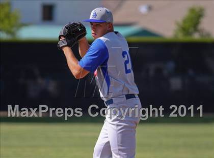 Thumbnail 2 in Los Alamitos @ Hart (CIF SS Playoffs) photogallery.