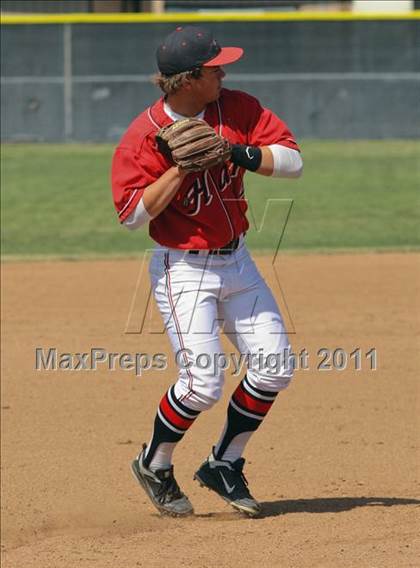 Thumbnail 3 in Los Alamitos @ Hart (CIF SS Playoffs) photogallery.