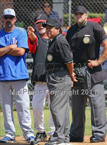 Thumbnail 3 in Los Alamitos @ Hart (CIF SS Playoffs) photogallery.
