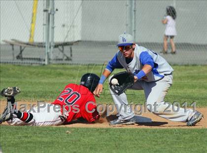 Thumbnail 1 in Los Alamitos @ Hart (CIF SS Playoffs) photogallery.