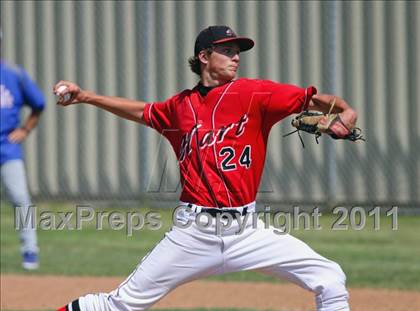Thumbnail 3 in Los Alamitos @ Hart (CIF SS Playoffs) photogallery.