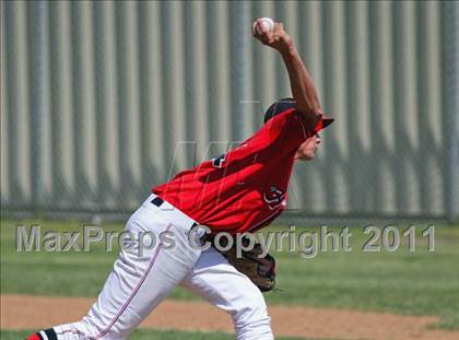 Thumbnail 1 in Los Alamitos @ Hart (CIF SS Playoffs) photogallery.