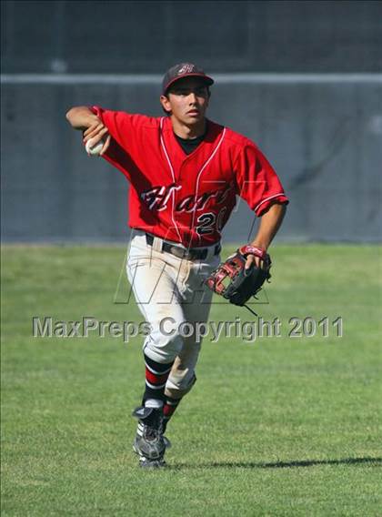 Thumbnail 3 in Los Alamitos @ Hart (CIF SS Playoffs) photogallery.