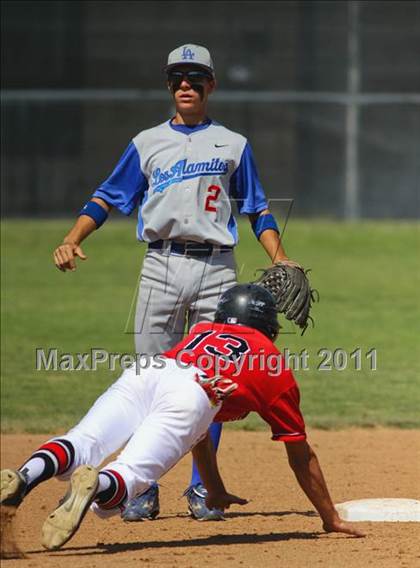 Thumbnail 2 in Los Alamitos @ Hart (CIF SS Playoffs) photogallery.