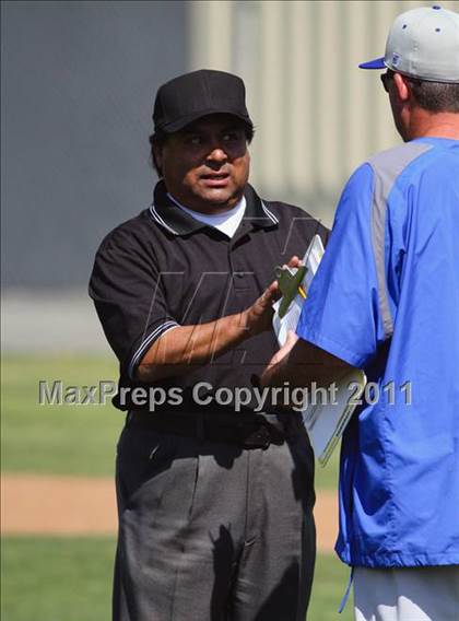 Thumbnail 2 in Los Alamitos @ Hart (CIF SS Playoffs) photogallery.