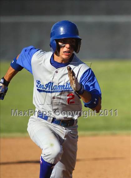 Thumbnail 1 in Los Alamitos @ Hart (CIF SS Playoffs) photogallery.