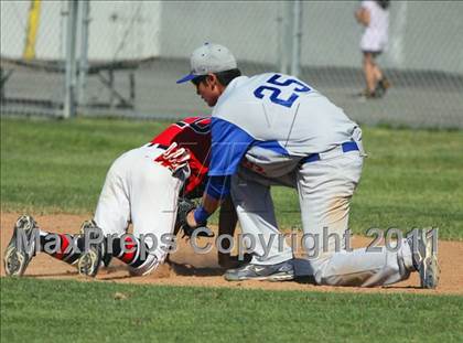 Thumbnail 3 in Los Alamitos @ Hart (CIF SS Playoffs) photogallery.
