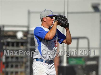Thumbnail 1 in Los Alamitos @ Hart (CIF SS Playoffs) photogallery.