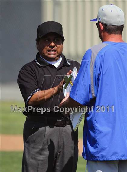 Thumbnail 1 in Los Alamitos @ Hart (CIF SS Playoffs) photogallery.