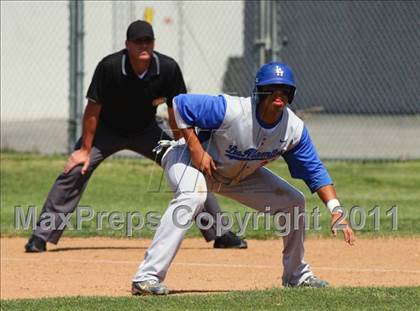 Thumbnail 2 in Los Alamitos @ Hart (CIF SS Playoffs) photogallery.