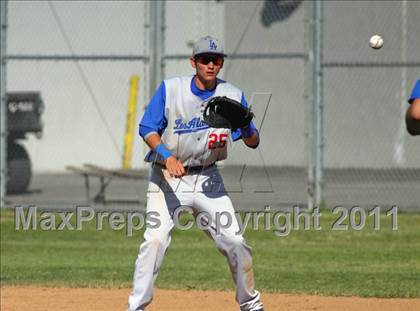 Thumbnail 1 in Los Alamitos @ Hart (CIF SS Playoffs) photogallery.