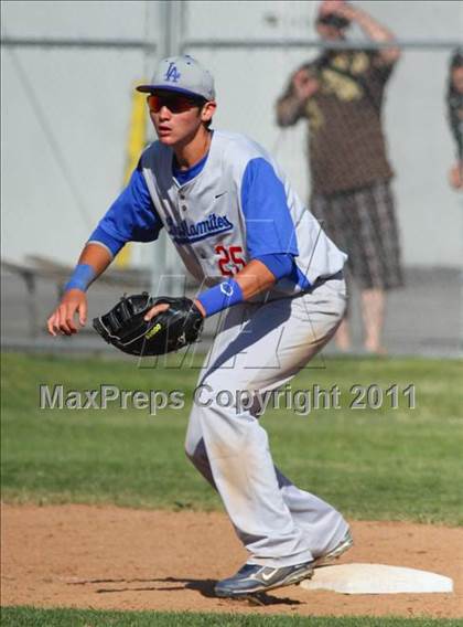 Thumbnail 3 in Los Alamitos @ Hart (CIF SS Playoffs) photogallery.